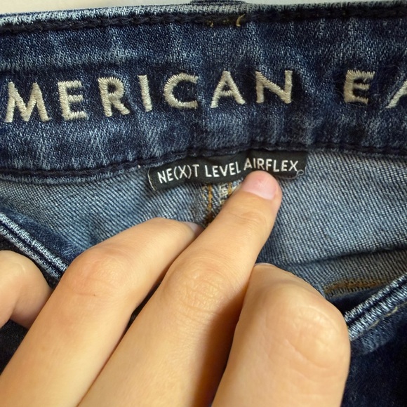 American Eagle Outfitters Blue Denim Jeans - Picture 2 of 4